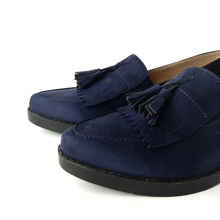 Mocasines Ada Azul