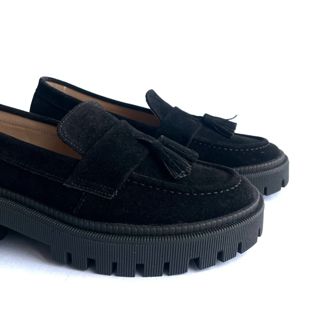 Mocasines Mae Negro