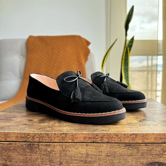 Mocasines Lis Negro