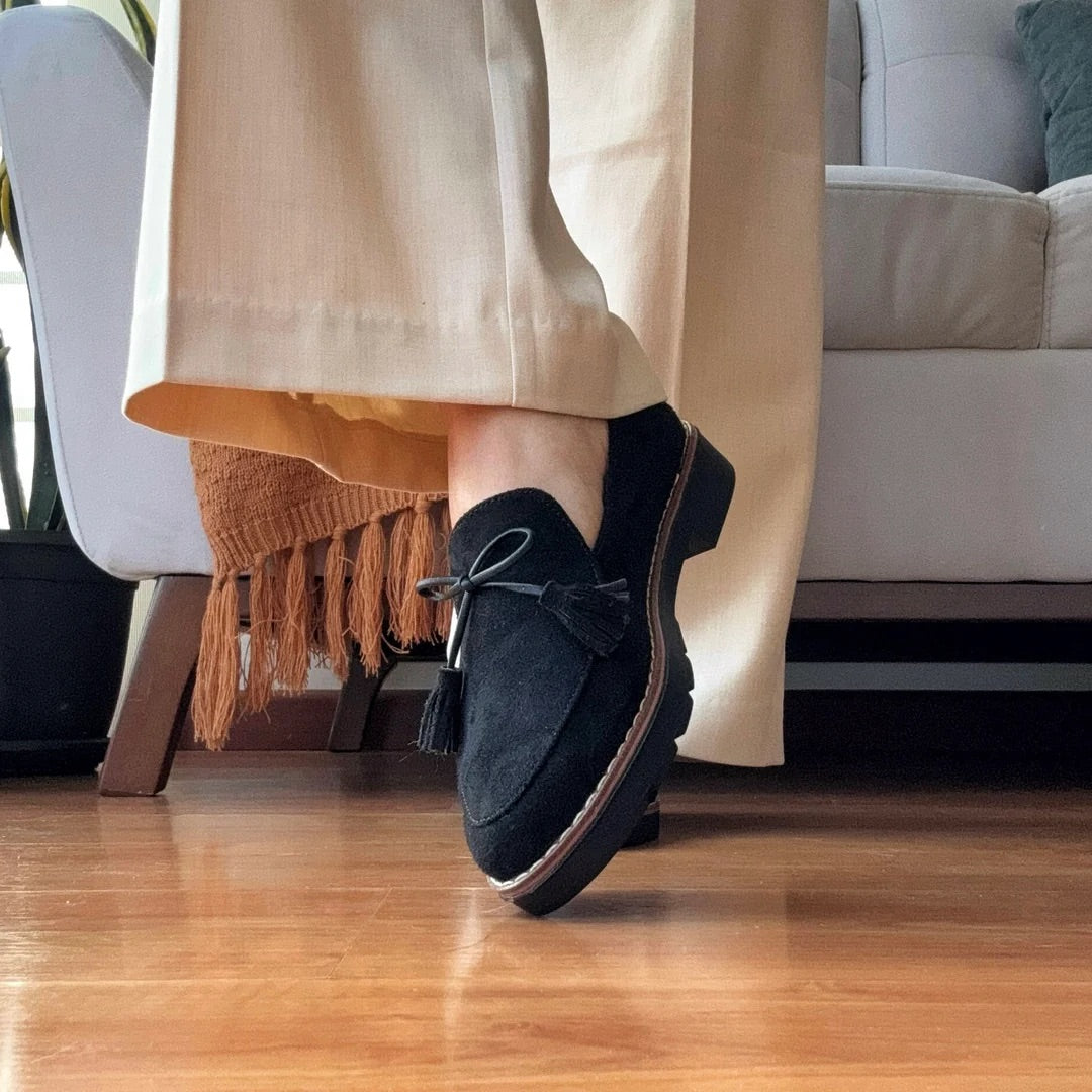 Mocasines Lis Negro