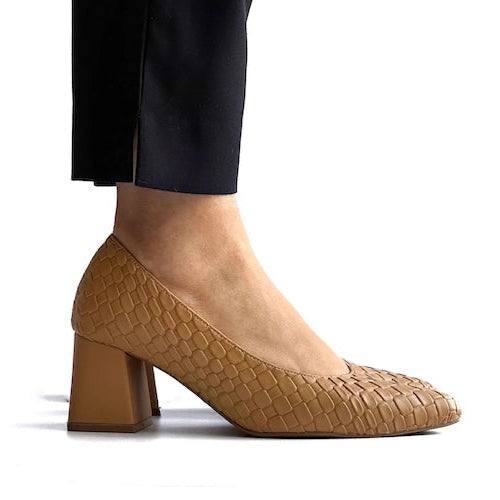Tacones Ines Camel
