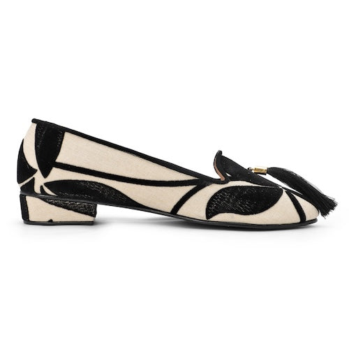 Slippers Olympia Nabril Adorno Negro