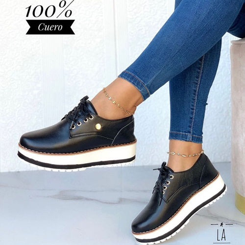 Bolichero en Cuero Negro