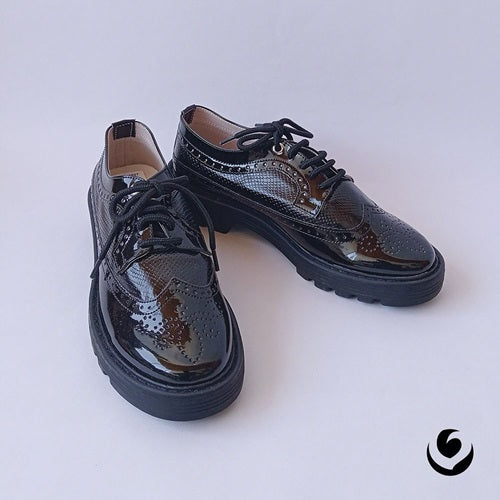 Bolichero Charol Negro