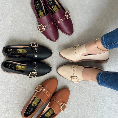 Baletas Cerradas Rojas