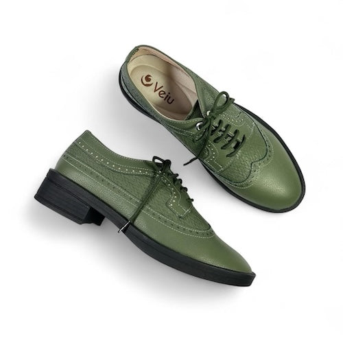 Bolichero en Cuero Verde