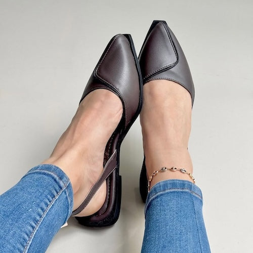 Baletas destalonada Gris