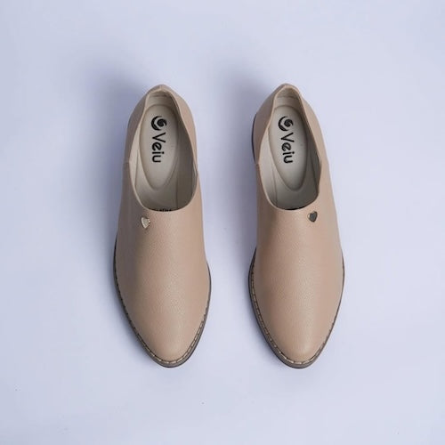 Baleta Cerrada Beige