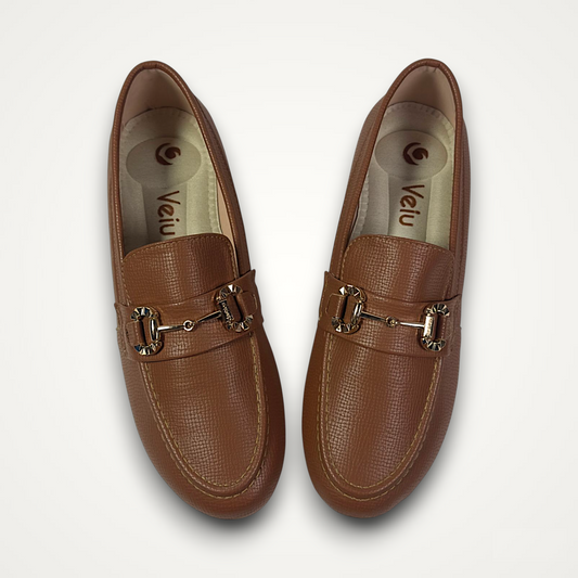 Mocasines Hebilla Miel