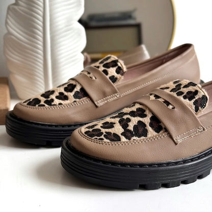 Mocasines Lilu Beige