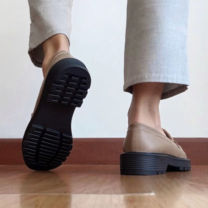 Mocasines Lilu Beige