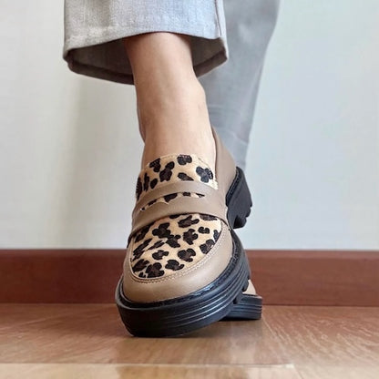 Mocasines Lilu Beige