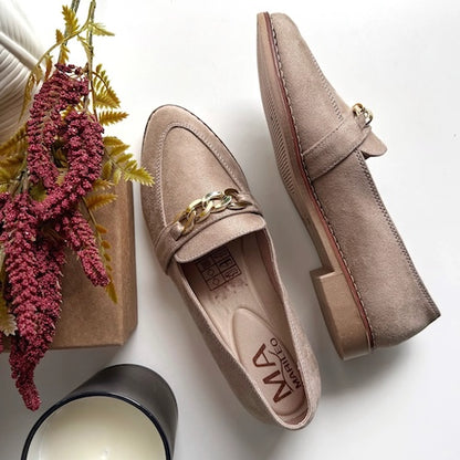 Mocasines Nya Beige