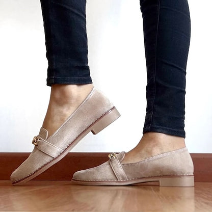 Mocasines Nya Beige