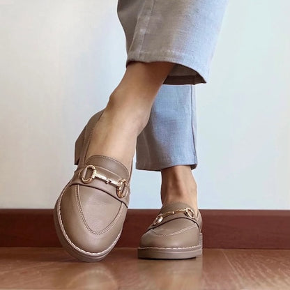 Mocasines Suzet Beige