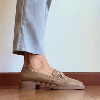 Mocasines Suzet Beige