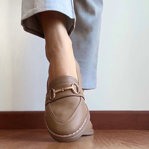 Mocasines Suzet Beige