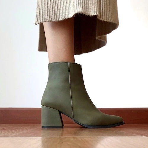 Botines Angie Verde