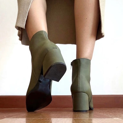 Botines Angie Verde
