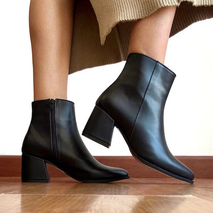 Botines Angie Negro