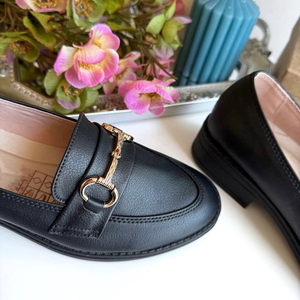 Mocasines Suzet Negro