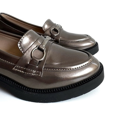 Mocasines Male Bronce