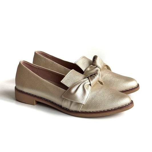 Mocasines Gabi Champaña