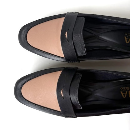 Mocasines Ceci Negro Nude