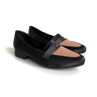 Mocasines Ceci Negro Nude