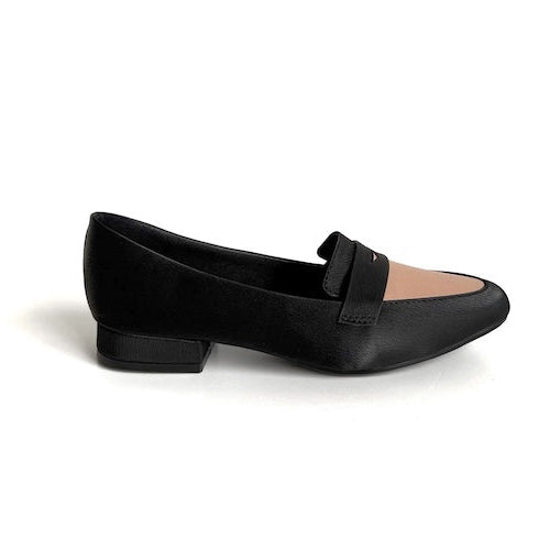 Mocasines Ceci Negro Nude