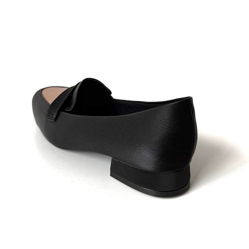 Mocasines Ceci Negro Nude