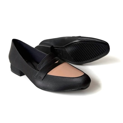 Mocasines Ceci Negro Nude