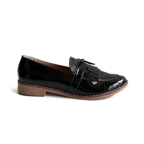 Mocasines Mary Negro