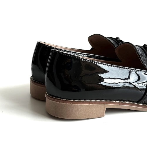 Mocasines Mary Negro