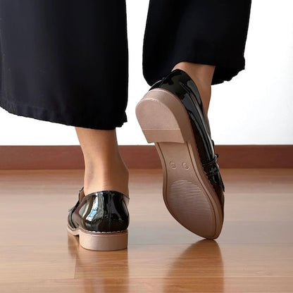 Mocasines Mary Negro