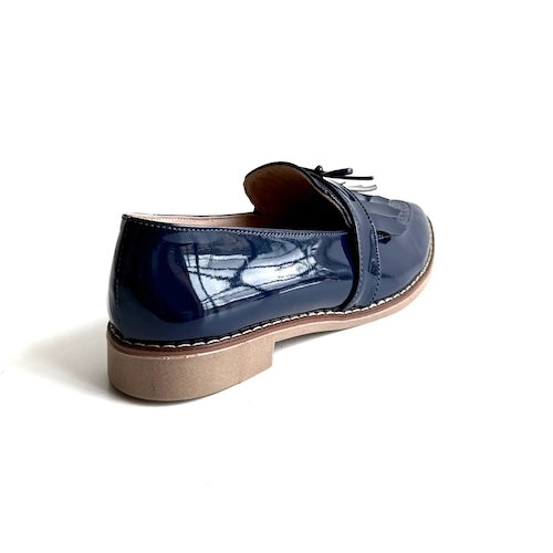 Mocasines Mary Azul