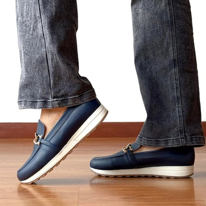 Mocasines Dana Azul