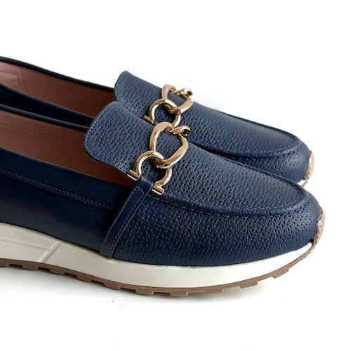 Mocasines Dana Azul