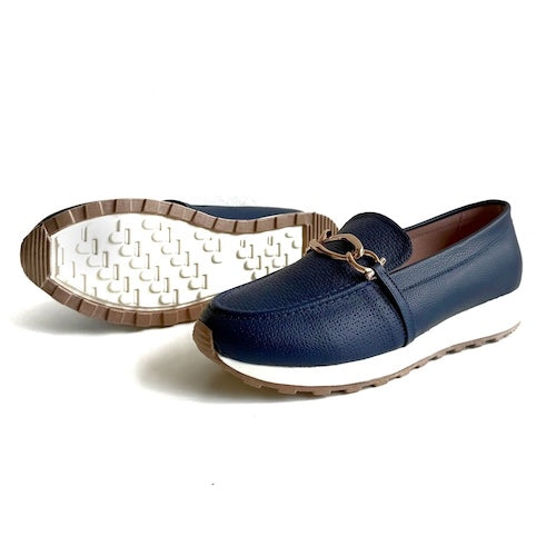 Mocasines Dana Azul