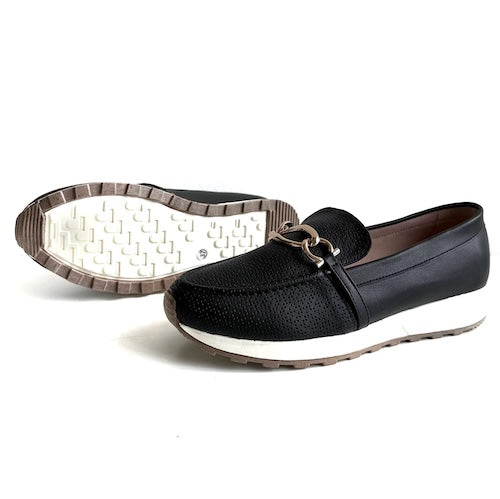 Mocasines Dana Negro