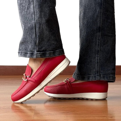 Mocasines Dana Rojo