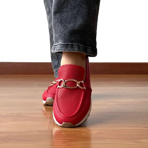Mocasines Dana Rojo