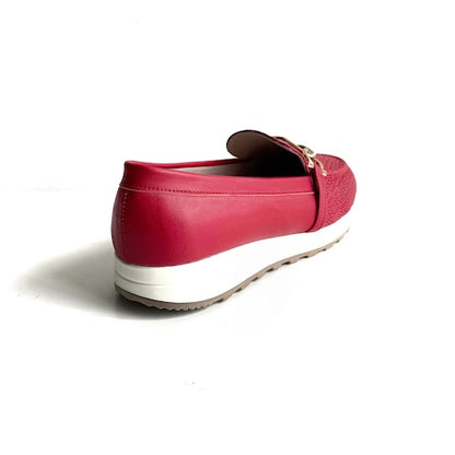 Mocasines Dana Rojo