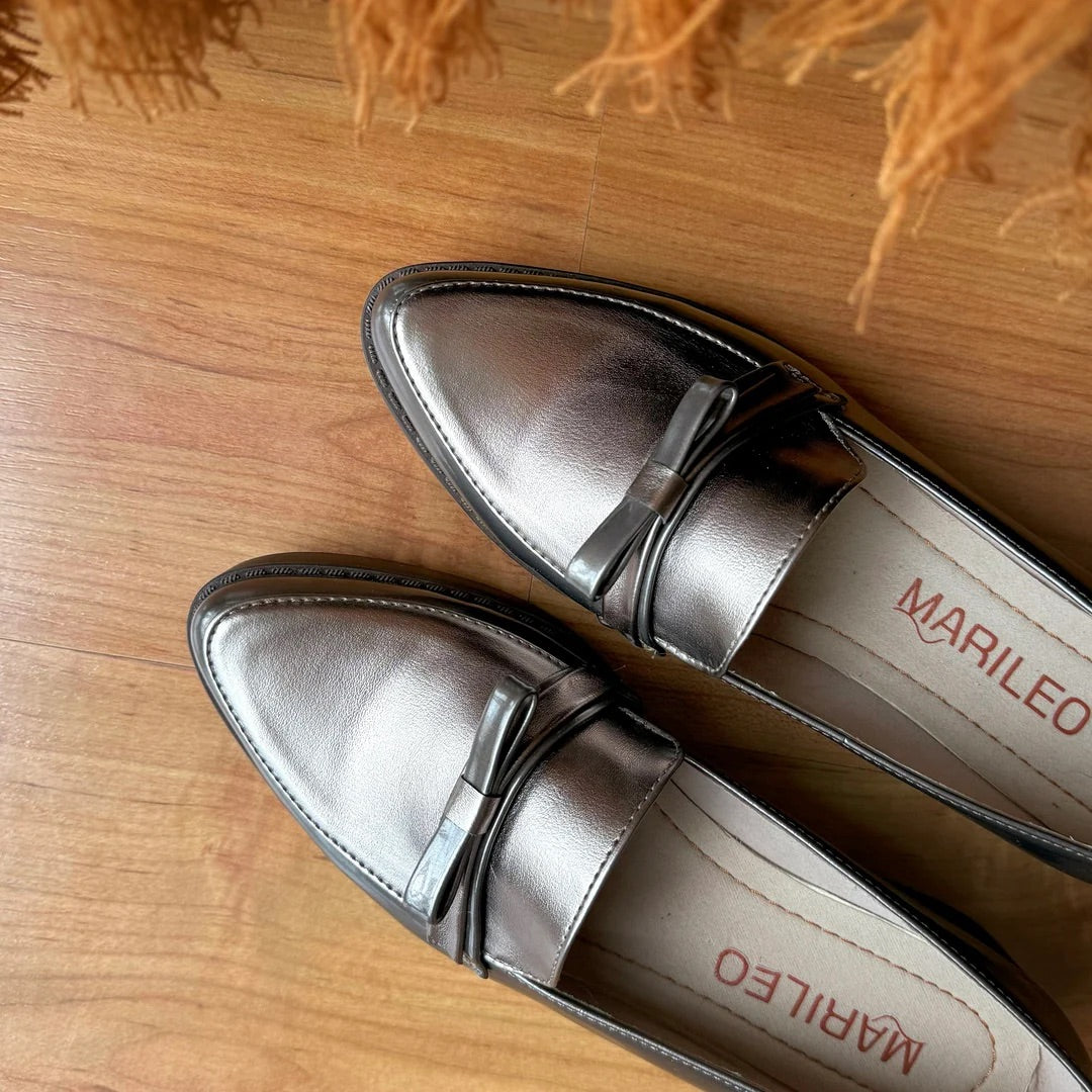 Mocasines Gigi Bronce