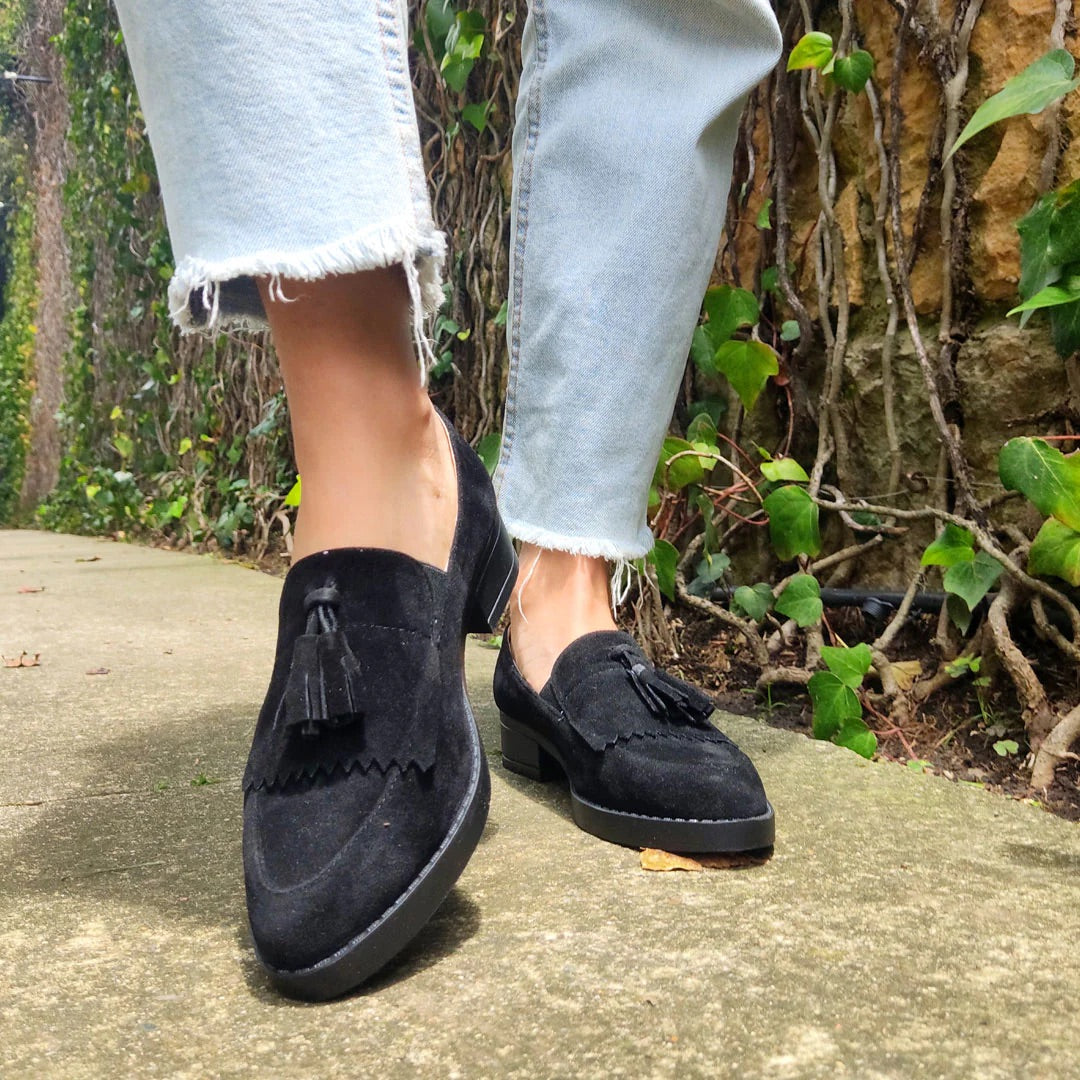 Mocasines Ada Negro