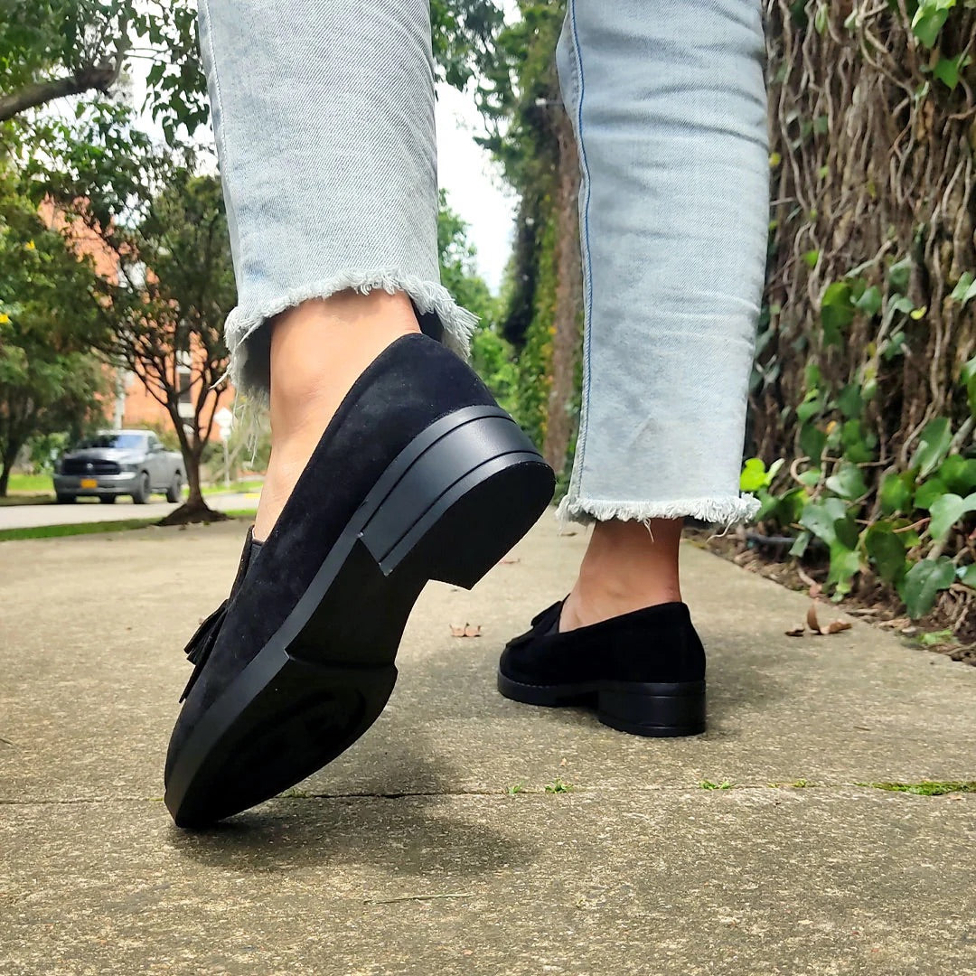 Mocasines Ada Negro