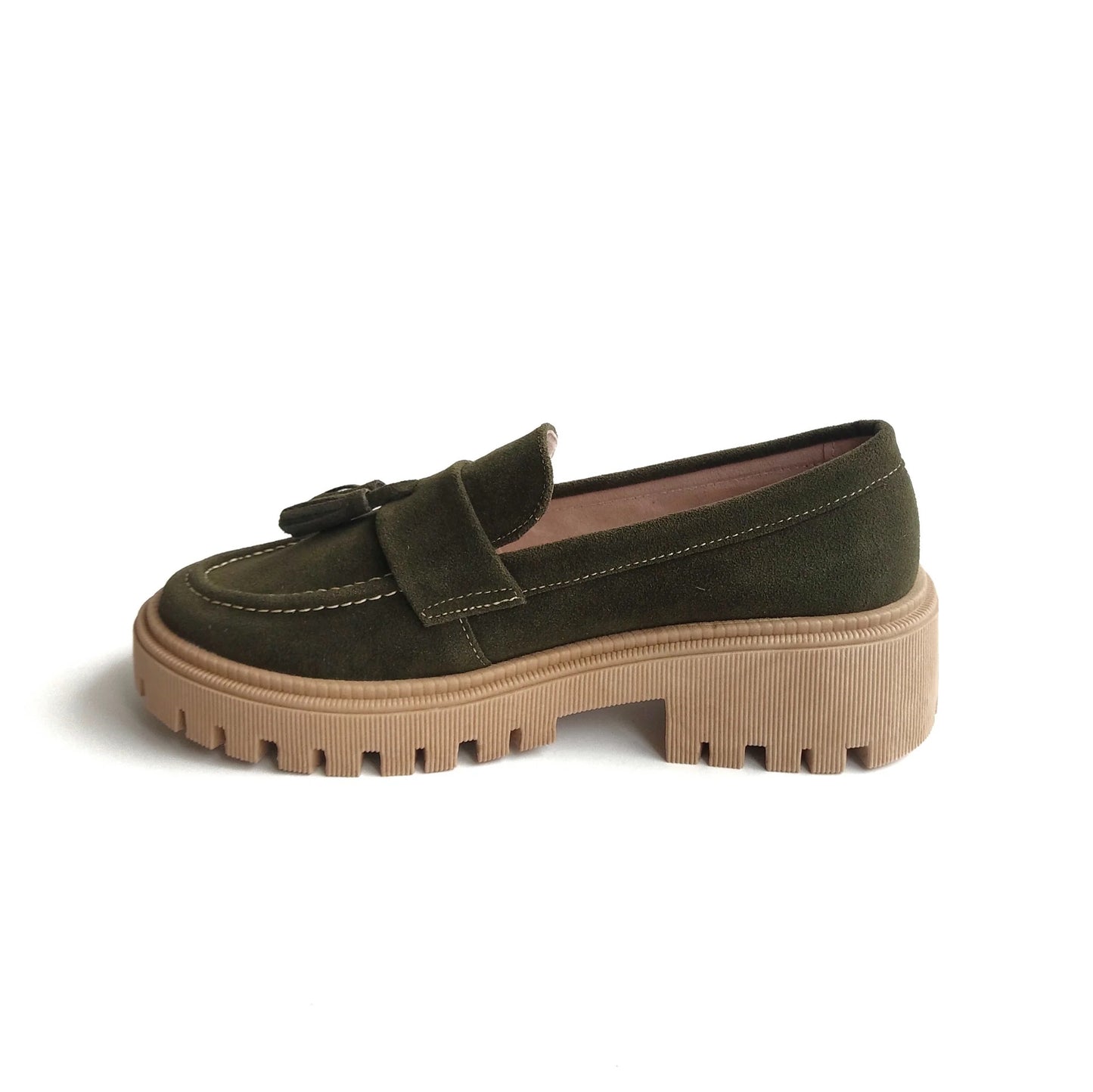 Mocasines Mae Verde Oliva