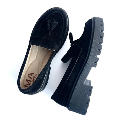 Mocasines Mae Negro