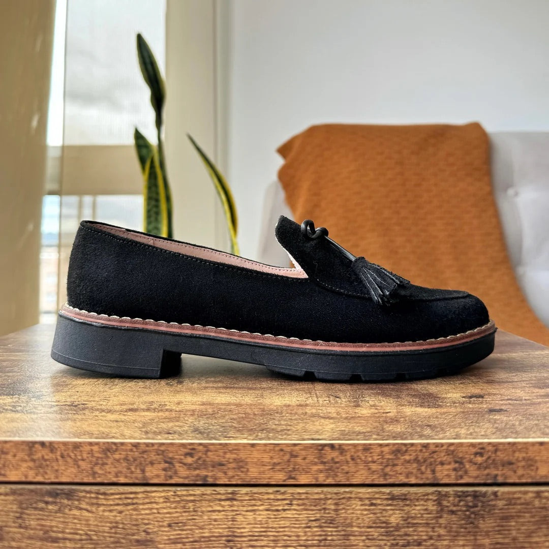 Mocasines Lis Negro