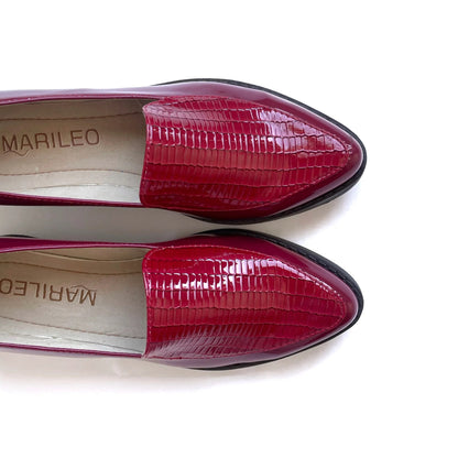 Mocasines Lali Rojo